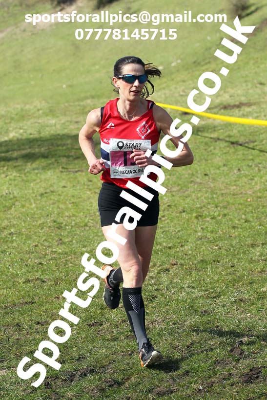Masters men 2021 NECAA Cross Country Relays, Thornley Farm, Peterlee, Saturday, April 10th. Photo: David T. Hewitson/Sports for All Pics